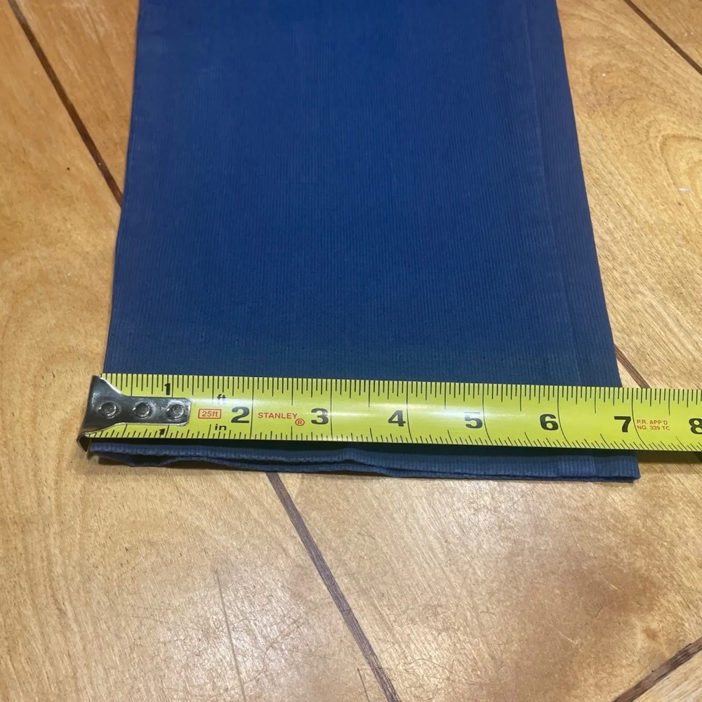 Incotex Slowear Chino Pants Slim Straight Navy Flat Front 32x30 NICE!! - Picture 16 of 16